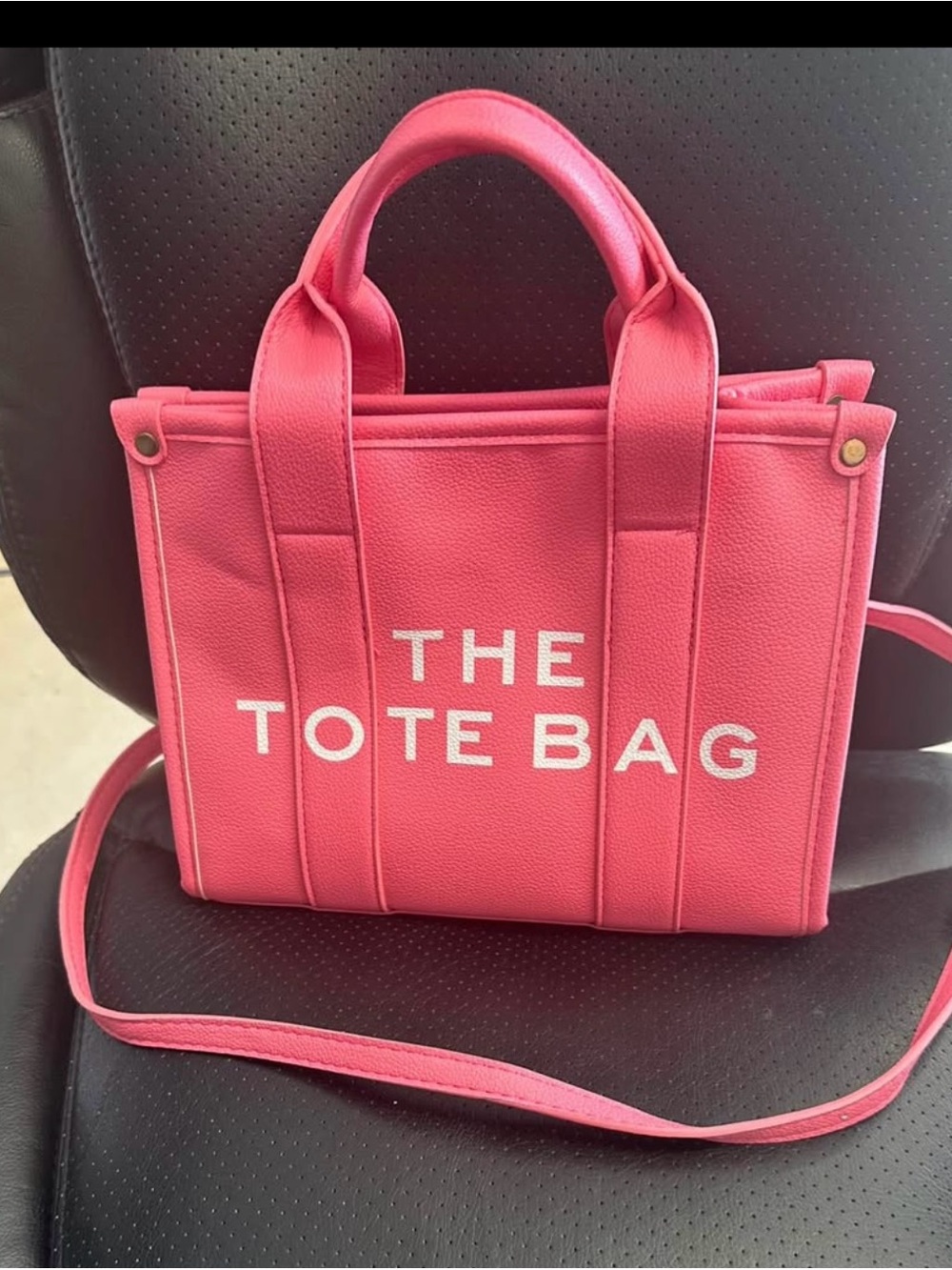 Pink 'The Tote Bag' Structured Tote - Women